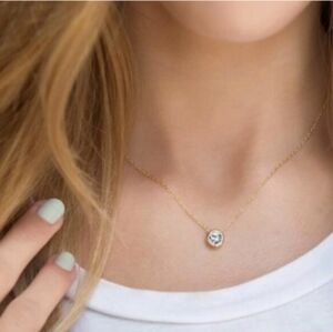 RAMLA Crystal Necklace 14KGP $39